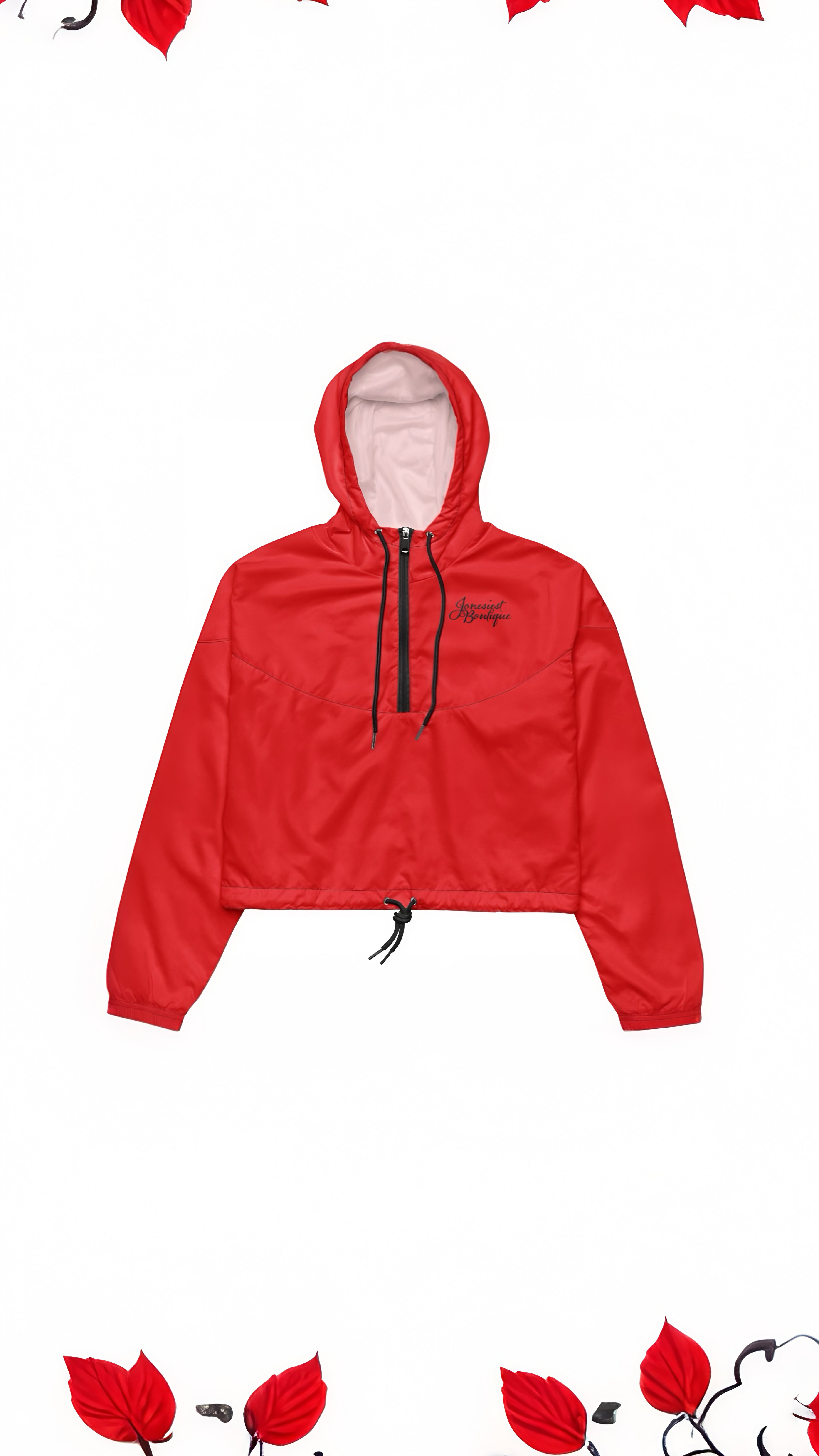 Women’s cropped JB Windbreaker