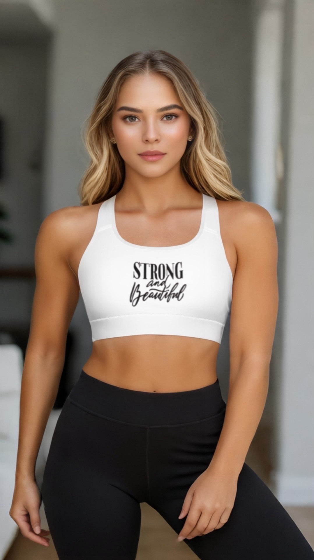 Strong and Beautiful Sports Bra