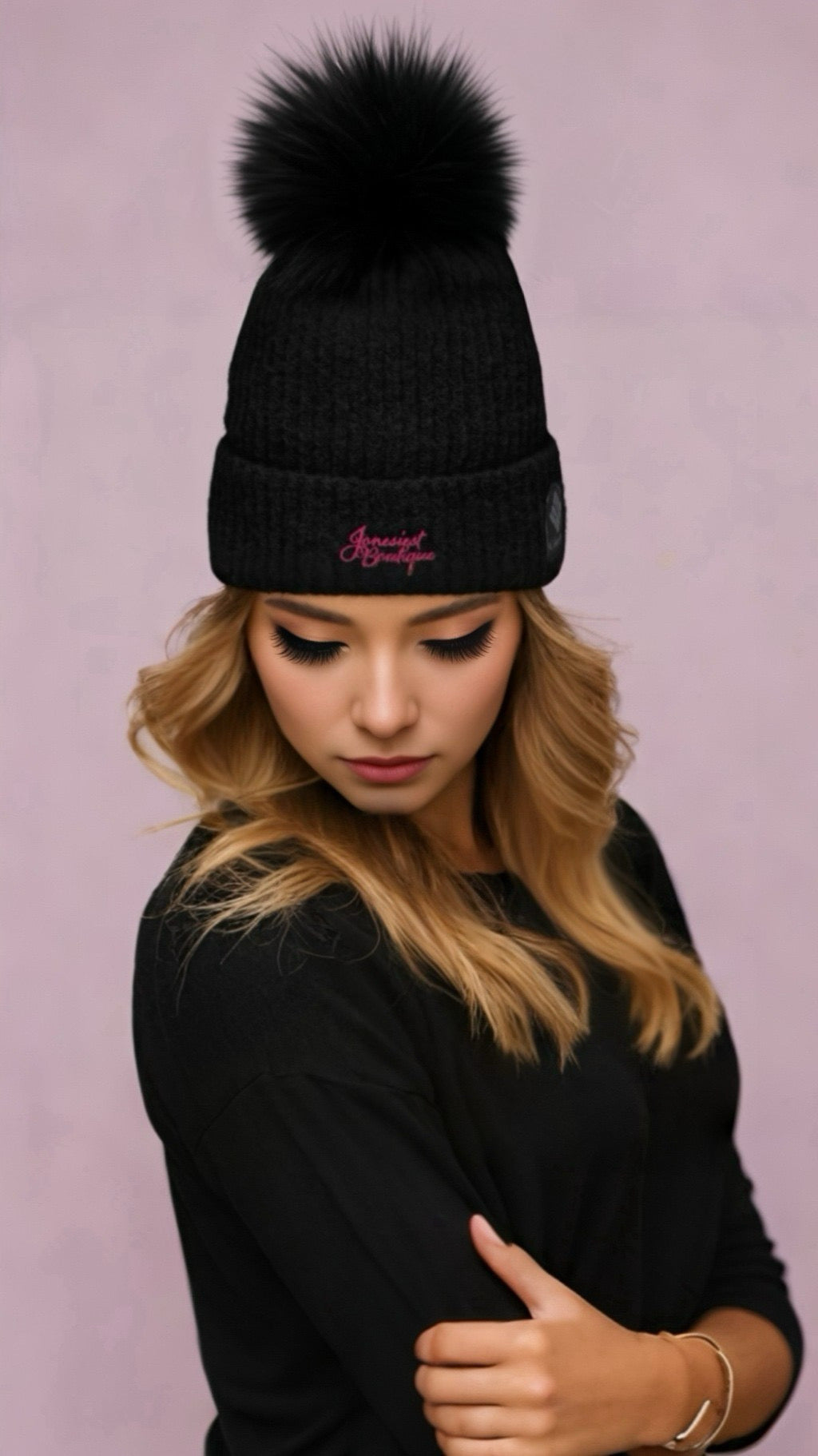 Columbia JB pom-pom beanie