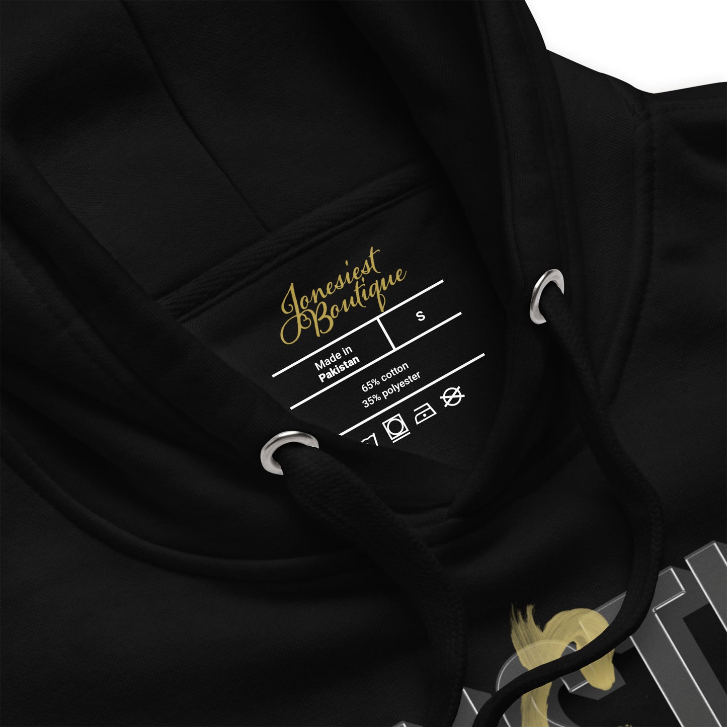 Hustle Black on Black Hoodie
