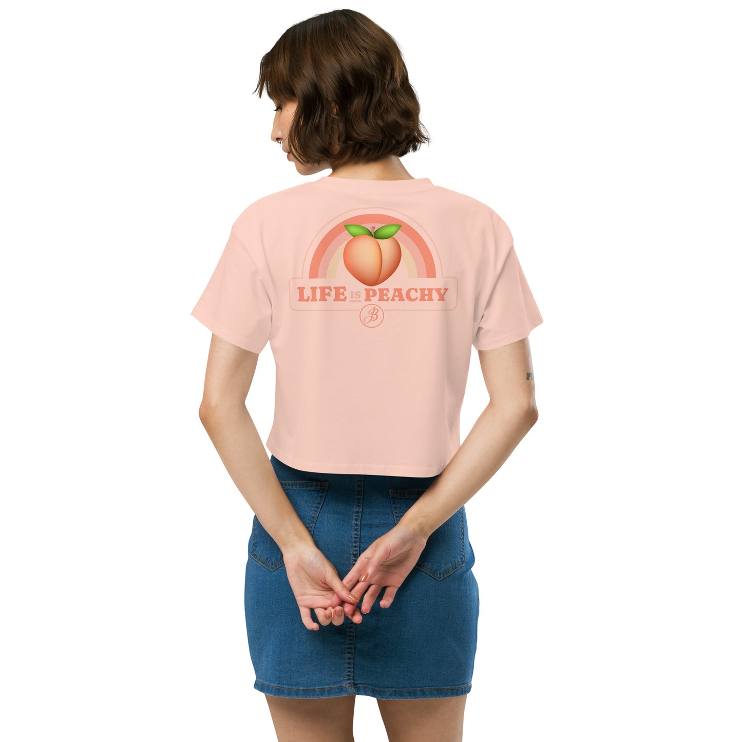 Peachy Women’s crop top