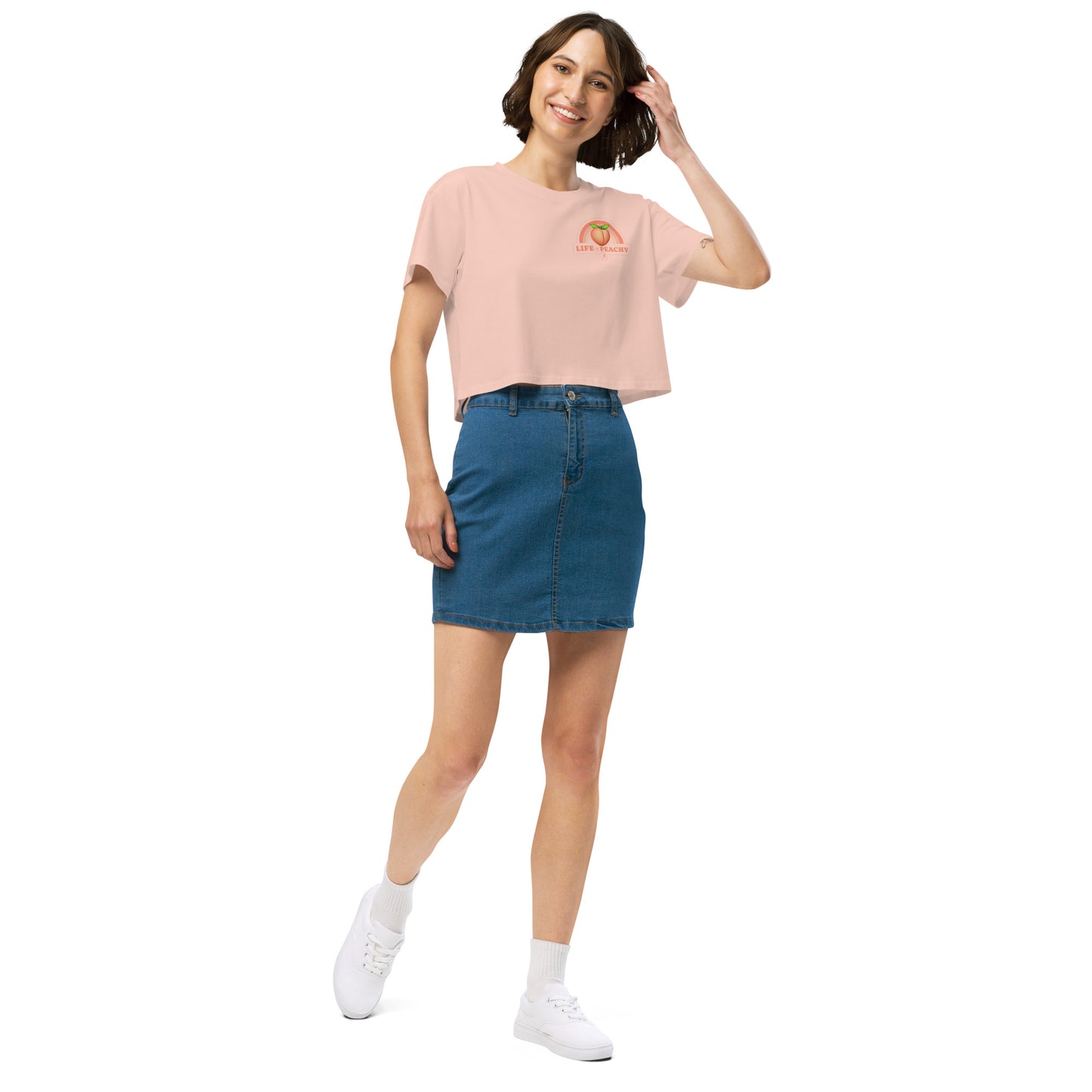 Peachy Women’s crop top