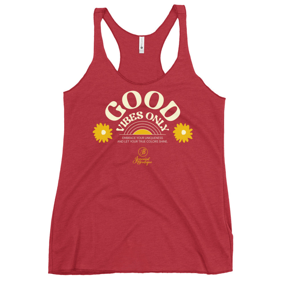 JB Good Vibes Only Racerback Tank