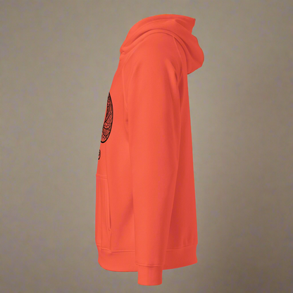 Orange JB eco raglan hoodie