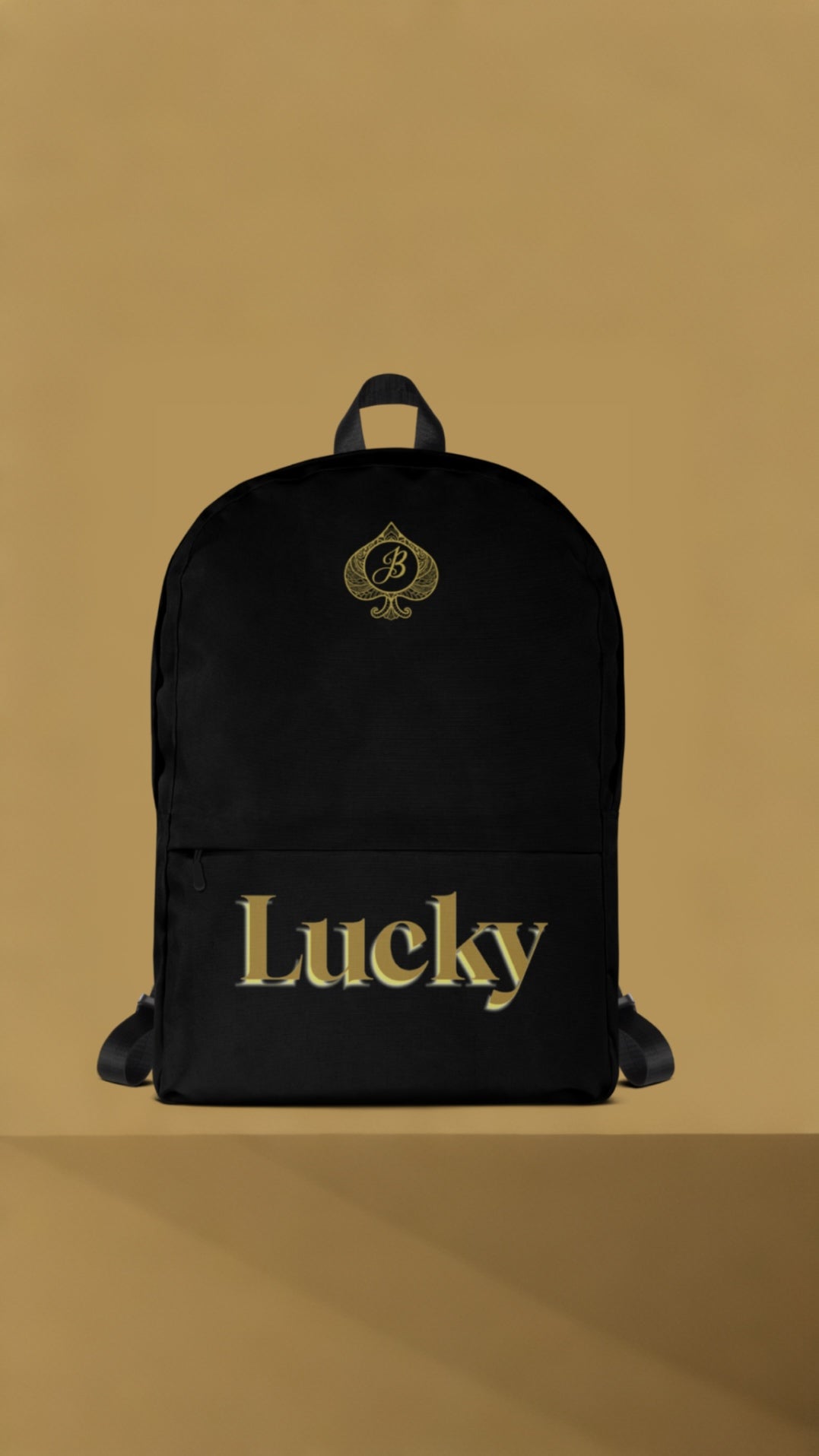 JB Lucky Me Black Backpack