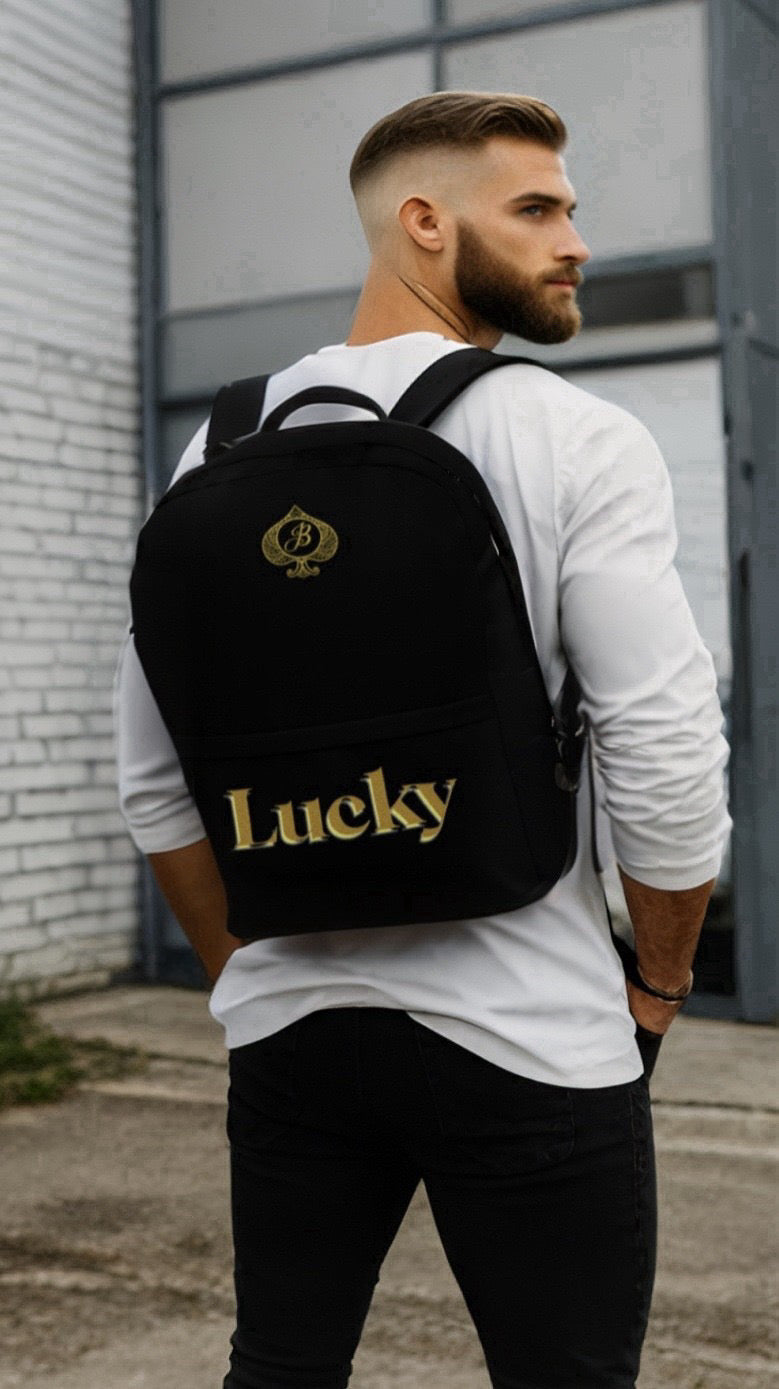 JB Lucky Me Black Backpack