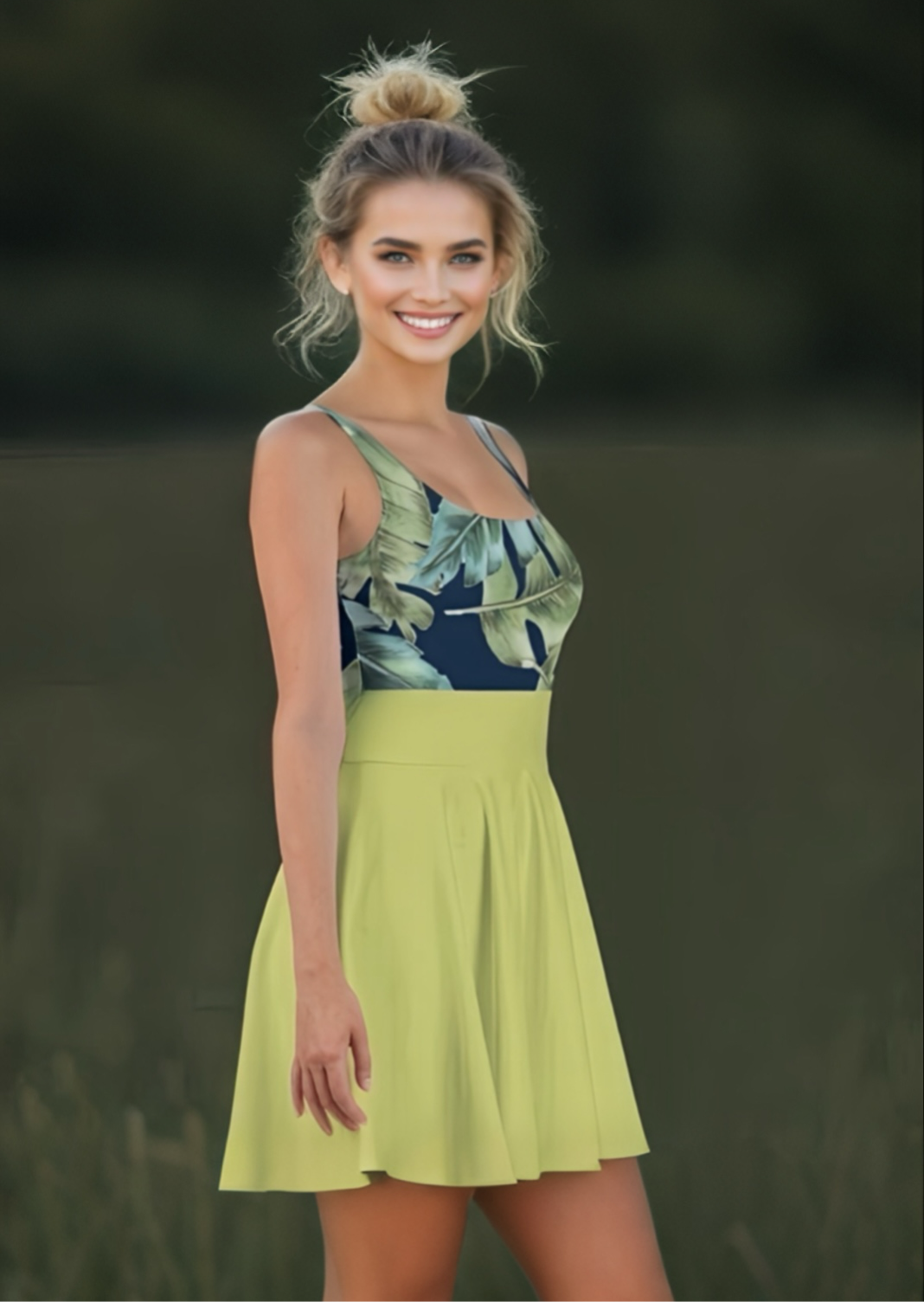 Green & Leaf Top Dress