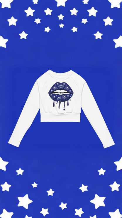 JB Cowboys long-sleeve crop top
