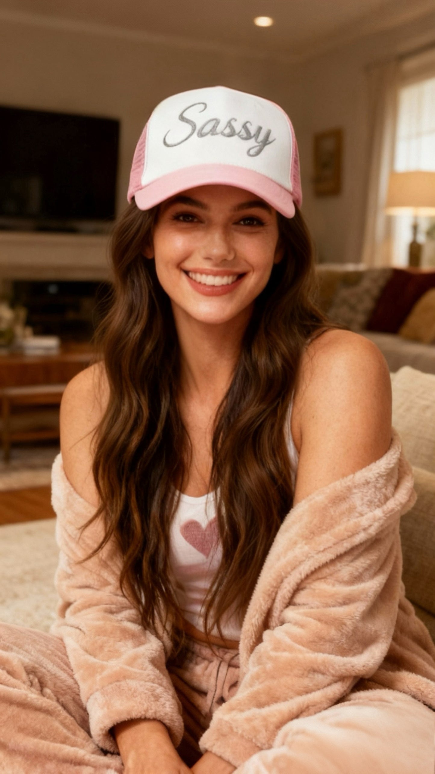 JB Sassy Foam trucker hat