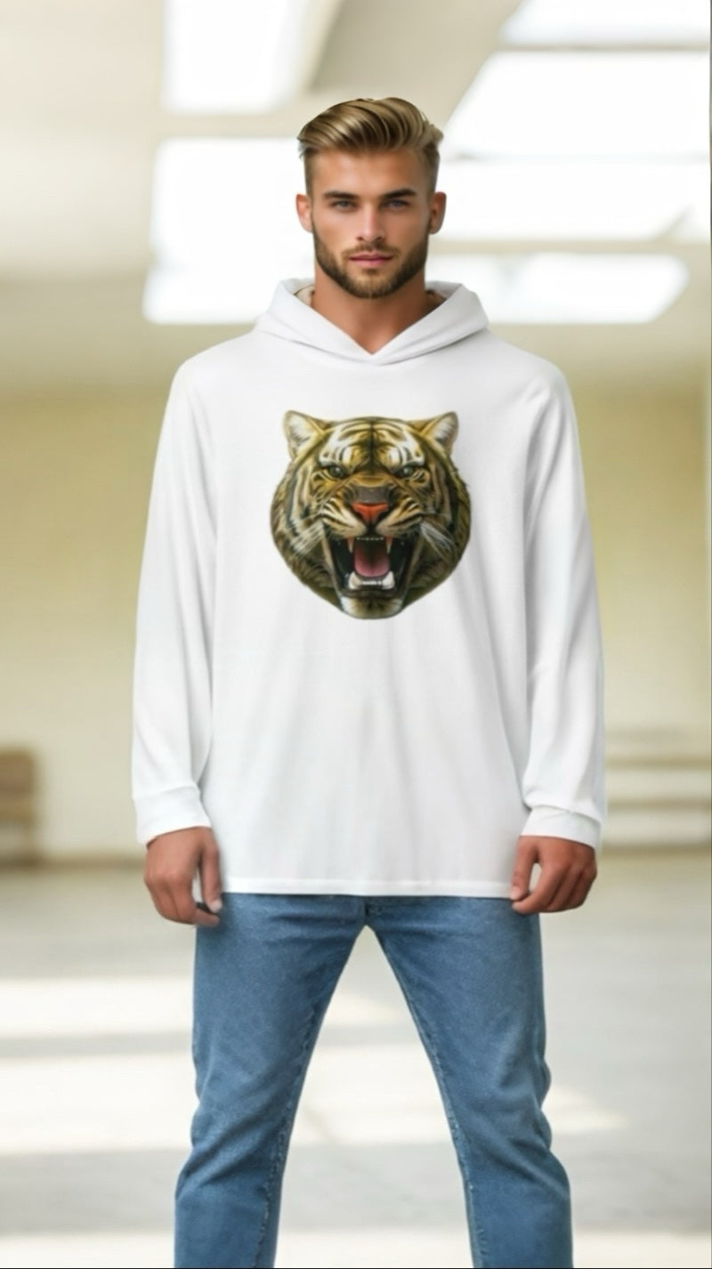 Long Sleeve Beast T With Hood