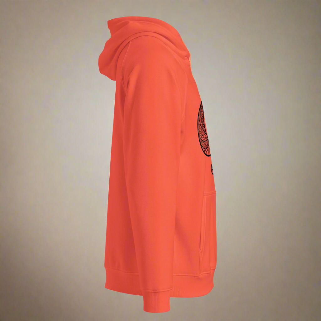 Orange JB eco raglan hoodie