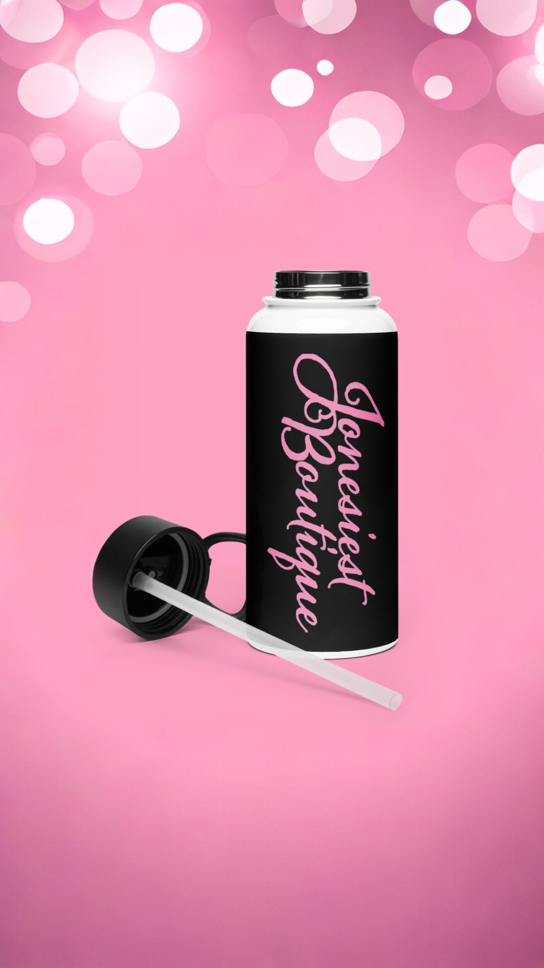 Stainless steel JB water bottle