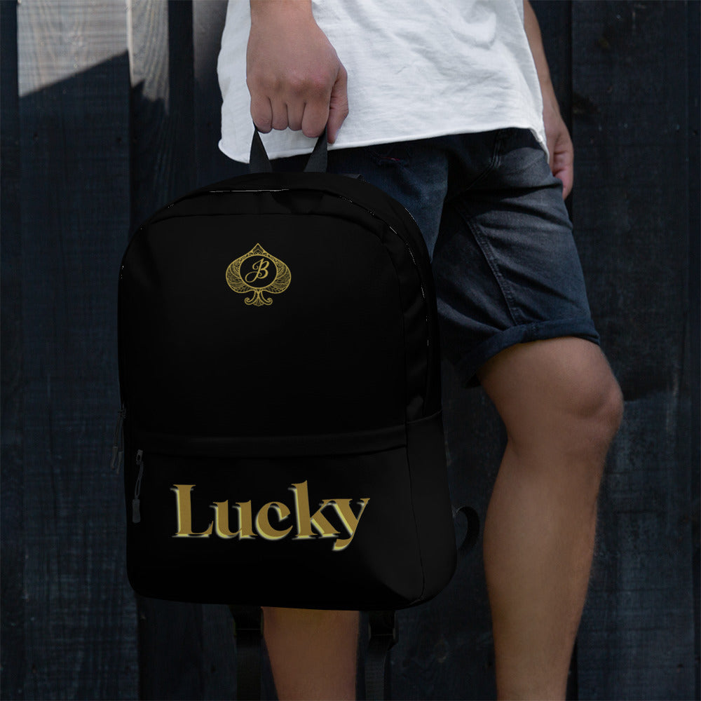 JB Lucky Me Black Backpack