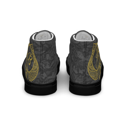 Lucky JB Camo Men’s high top canvas shoes