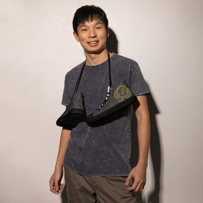 Lucky JB Camo Men’s high top canvas shoes