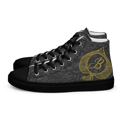 Lucky JB Camo Men’s high top canvas shoes