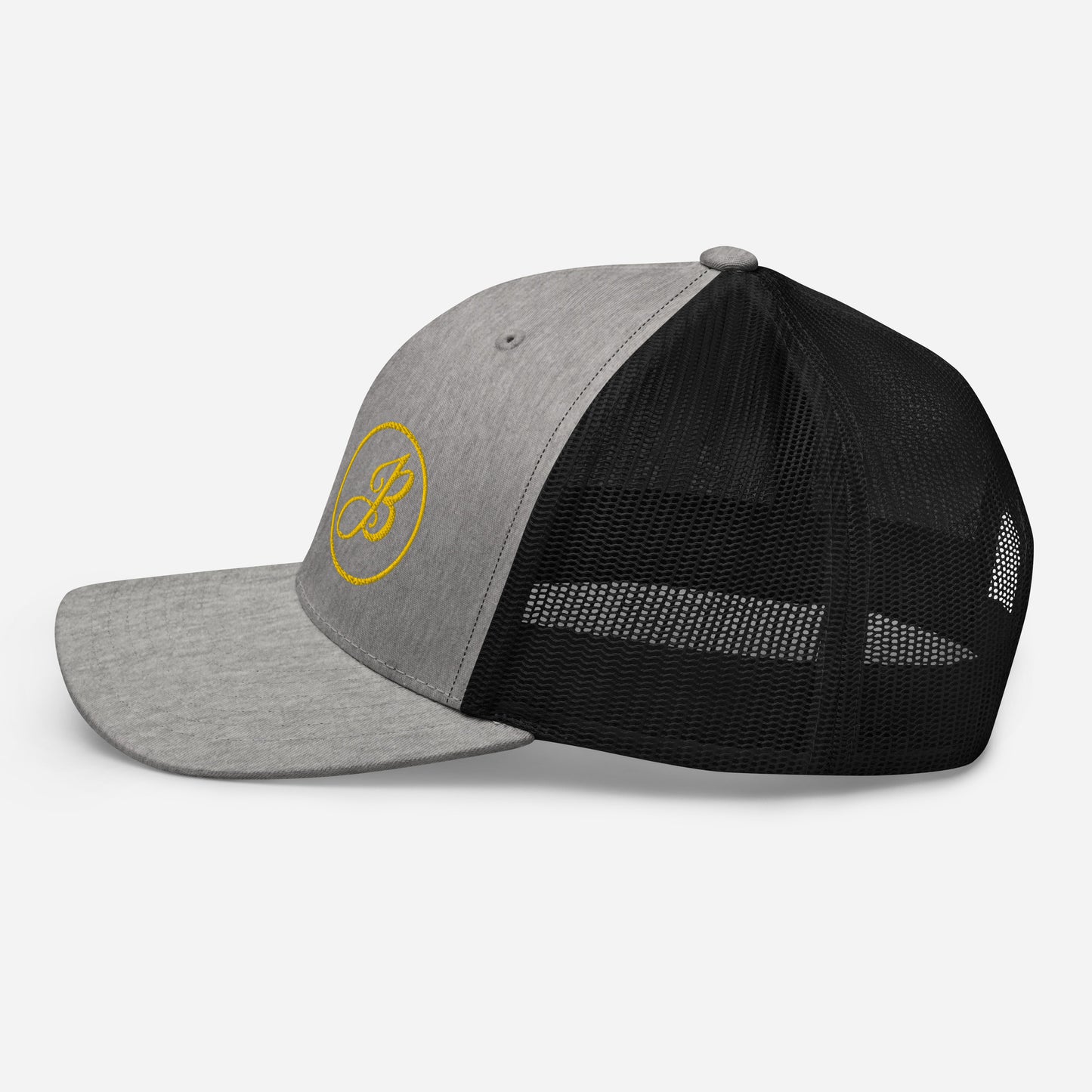 JB Gold Grey/Black Trucker Cap