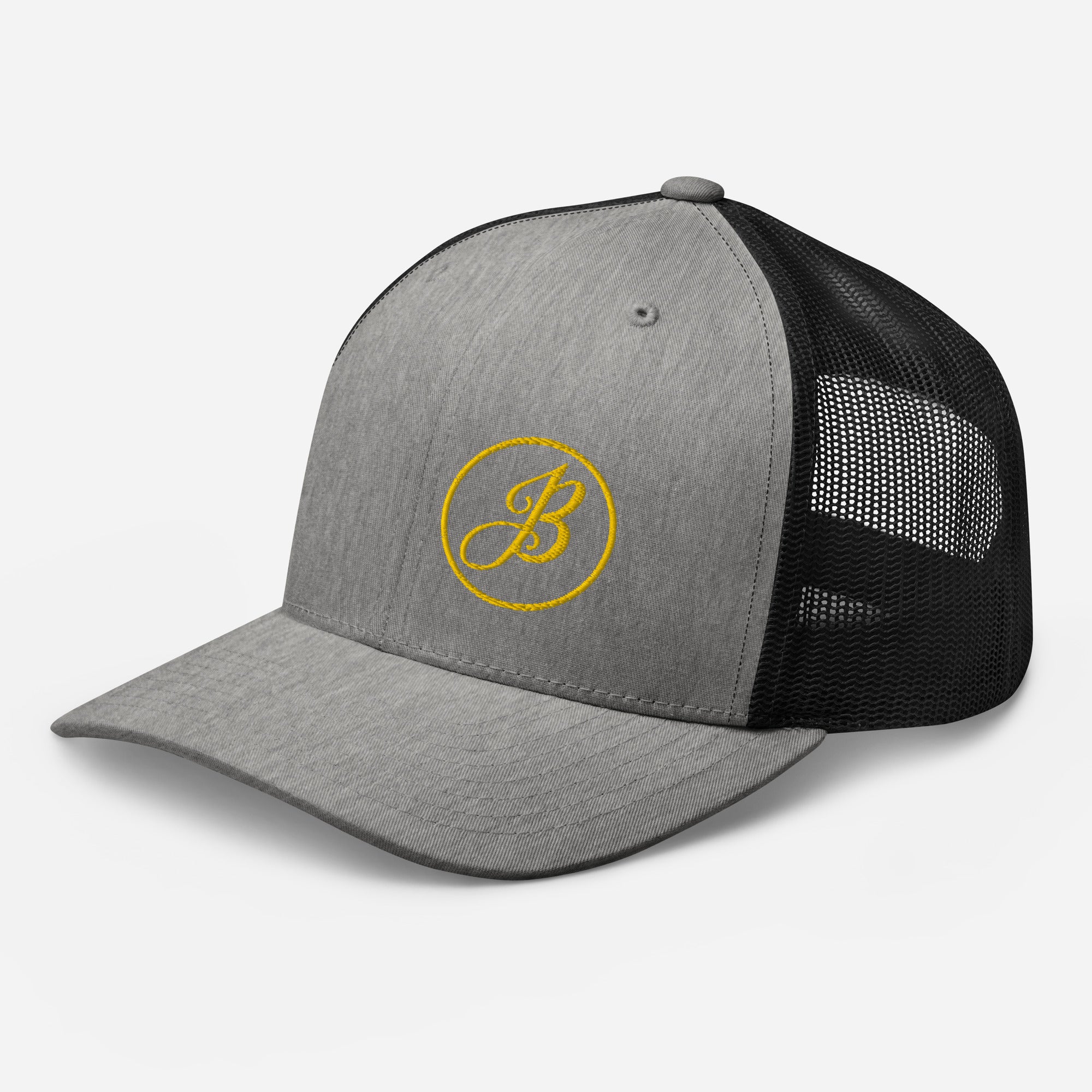 JB Gold Grey/Black Trucker Cap