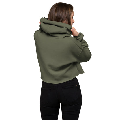Jonesiest Green Crop Hoodie