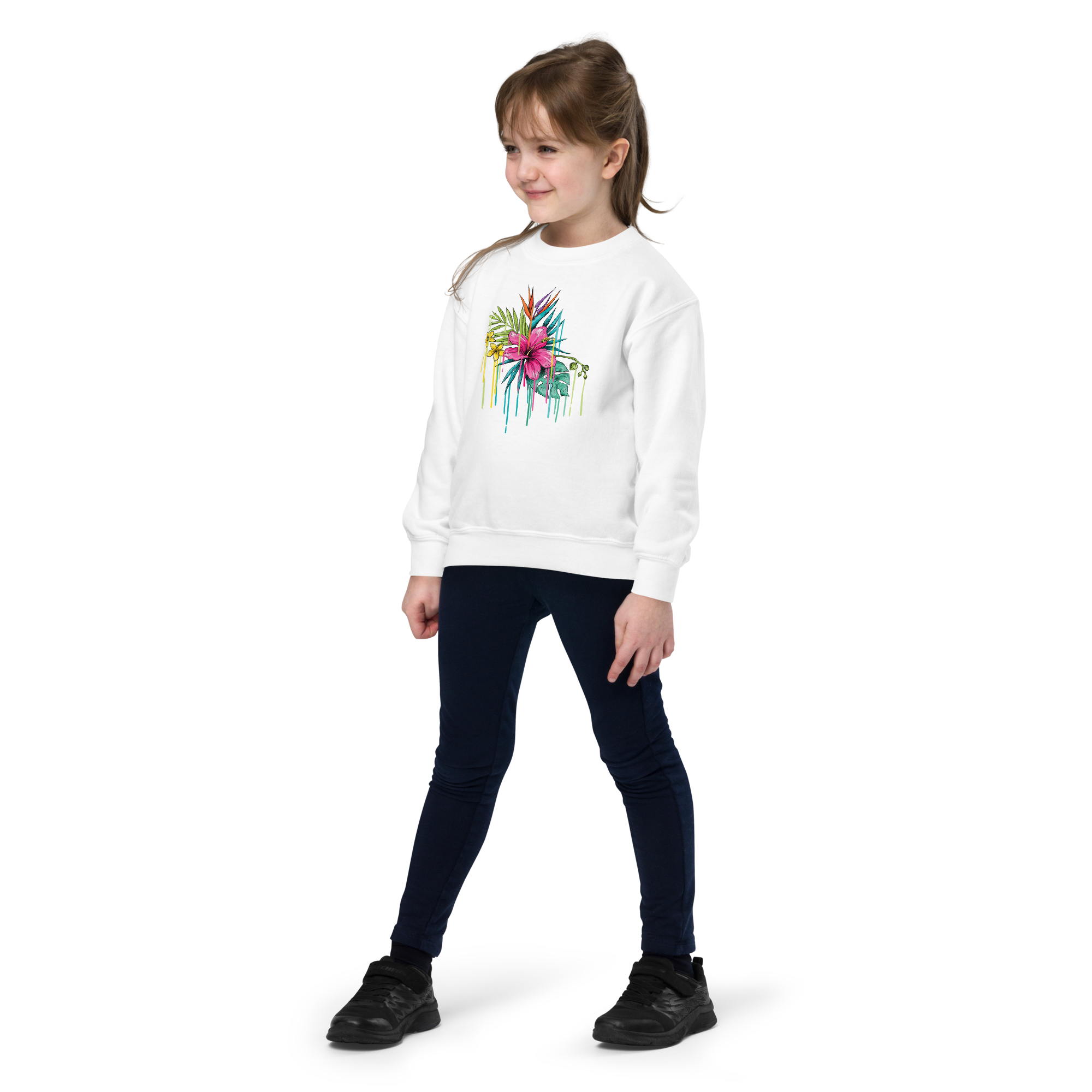 Girls crewneck sweatshirt